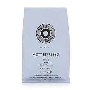 For Five Coffee Roasters - j[[NsŃ[Xg - bg GXvb\ _[N [Xg (Yn: AtJAChAAJ)AS 12 IX For Five Coffee Roasters - Roasted In NYC - Mott Espresso Da
