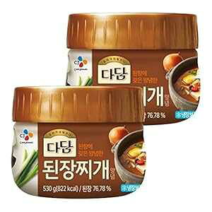 CJ v~A __(eW) V`[p 530g 2EA- ?? ???? ?? Yasik CJ Premium Dadam Soybean Paste(Doenjang) Seasoning for Stew 530g 2EA-