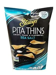 Stacy's New NXs[At[NALȃs^V`bv 6.5 IXA2 pbN (V[\g) Stacy's Pita Thins Stacy's New Crispy, Flaky & Flavorful Pita Thins Chip 6.5oz, 2 Pack (Sea Salt)