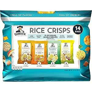 NG[J[CXNXv XC[gZC{[ oGeBpbNA14 Quaker Rice Crisps Sweet & Savory Variety Pack, 14 Count