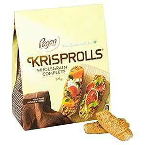 Pagen Krisprolls Si - 225g (0.49 |h) Pagen Krisprolls Wholegrain Complets - 225g (0.49 lbs)