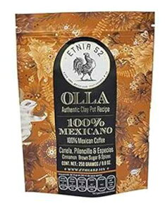 Etnia 52 ? Cafe de OllaA100%LVRY҂R[q[A250O܂8.8IXAR[VF(KMD)ALVRA̓dqЃVst Etnia 52 Caf de Olla, 100% Mexican Ground Coffee, 250 grams or 8.8 oz, Ko