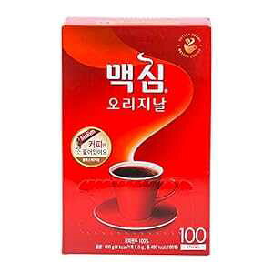 }LV IWiR[q[ ubNR[q[ 100{ (1.0gx 100T) (EN[}[sgp) Dongsuh Maxim Original Coffee, Black Coffee, 100 Sticks (1.0g x 100T) (No Sugar & Creamer)