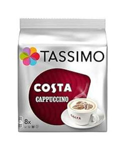 ^bV RX^ Jv`[m X3 pbN v 48 T fBXN JvZ Tassimo Costa Cappuccino X3 Packs Total 48 T Discs Capsules