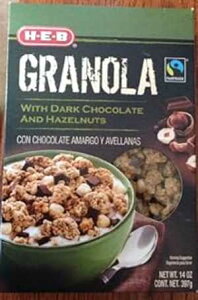 HEB Om[ _[N`R[gƃw[[ibc 14IX(2pbN) HEB H-E-B Granola With Dark Chocolate And Hazelnuts 14 oz(pack of 2)
