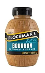 Plochman's Bourbon Mustard, 11 Ounce (Pack of 6)
