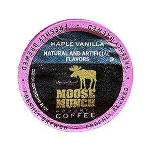 n[fCrbh̃[X}`R[q[AVOT[uJbvi[vojA100j Moose Munch Coffee by Harry & David, Single Serve Cups (Maple Vanilla, 100 Count)