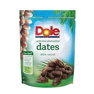 h[ JtHjA 픲f[c (2 pbN) Dole California Whole Pitted Dates (Pack of 2)
