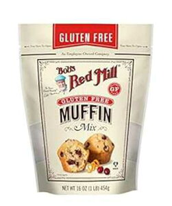 Bob's Red Mill Oet[ }tB ~bNXA16 IX Bob's Red Mill Gluten Free Muffin Mix, 16 Oz