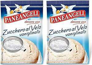 plAWF YbP A F ACVO VK[ oj 4.4IX 125grA2pbN Paneangeli Zucchero Al Velo Icing Sugar with Vanilla Flavor 4.4oz 125gr, Pack of 2