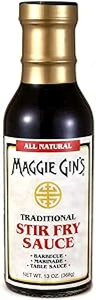 `Iu߃\[X I[i` }l 13IX }M[EW Maggie Gin's Traditional Stir Fry Sauce All-Natural Low Sodium Marinade 13 oz. by Maggie Gin