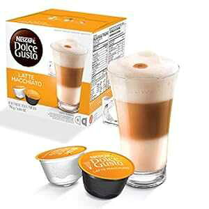 lXJtF h`F OXg JvZAe }LA[gA16 ct Nescafe Dolce Gusto Capsules, Latte Macchiato, 16 ct