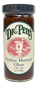 Dr. Pete's IWi O vl }X^[h O[Y (8 IX W[) 2 pbN Dr. Pete's Original Gourmet Praline Mustard Glaze (8 oz Jars) 2 Pack