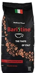Oz[R[q[ - BaristinoA~fBA[XgA2.2|hobOi32IXj Gourmet Whole Coffee Beans - Baristino, Medium Roast, 2.2 lbs Bag (32 Oz)