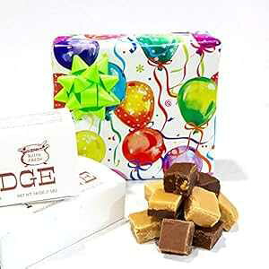 o[Xf[o[ t@bW Mtg{bNXA2|h z[Yt@bW (`R[g) Hall's Candies Birthday Balloons Fudge Gift Box, 2 Pounds Hall's Fudge (Chocolate)