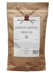 225gAR[q[ -  - wXGoV[ - 100% VR (225g) 225g, Green Coffee Bean - Ground - Health Embassy - 100% Natural (225g)