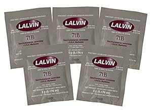 5x Lalvin 71B-1122 Nouveau Style Wine Yeast 5g Homebrew Wine Making 4.5L-23L 5x Lalvin 71B-1122 Nouveau Style Wine Yeast 5g Homebrew Wine Making 4.5L-23L