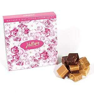 Hall's ̓A\[gt@bWMtg{bNXA16IX Hall's Candies Hall's Mother's Day Assorted Fudge Gift Box, 16 oz.