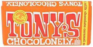 Tony's Chocolonely 32% ~N`R[go[ALƊCA~NLCA6.35 IX (1 pbN) TONYS CHOCOLONELY Tony's Chocolonely 32% Milk Chocolate Bar with Caramel and Sea Salt, Milk Caramel