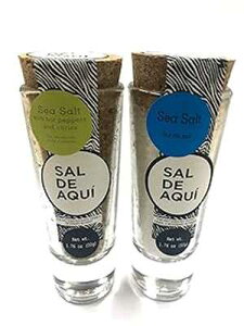 ̊CA`vCAOTmE[cANG_CB(NG_C/C) e 50gr-1.76ozAƂ 100gr SAL DE AQUI Handcrafted Sea Salt, Chapulin Sea Salt, Gusano Agave Salt and Citric Sea Sal