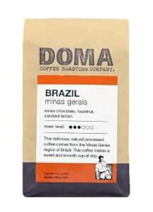 Doma Coffee "uW ~iX WFCX" ~fBA [XgSR[q[ - 12 IX obO GoCoffeeGo Doma Coffee "Brazil Minas Gerais" Medium Roasted Whole Bean Coffee - 12 Ounce Bag