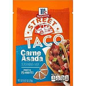 }R[~bN J[ AT_ Xg[g ^RXA0.87 IX McCormick Carne Asada Street Taco, 0.87 oz