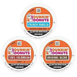 ダンキンドーナツ ベストセラー コーヒー バラエティ パック、キューリグ コーヒー メーカー用 60 K カップ Dunkin' Donuts Best Sellers Coffee Variety Pack, 60 K Cups for Keurig Coffee Makers