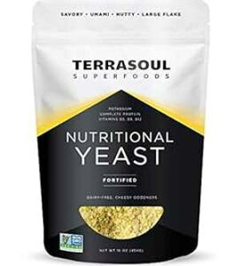 Terrasoul Superfoods v~A j[gVi C[Xg t[NA16 IX - Oet[ `qg݊ r[K Terrasoul Superfoods Premium Nutritional Yeast Flakes, 16oz - Fortified Gluten Free Non-