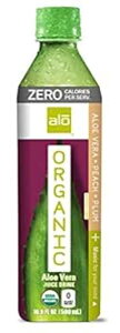 A ALOI[KjbN[ s[`+v 12pbN 16.9 FL OZ (500mL) {g ALO ALO Organic ZERO Peach + Plum Flavor 12 Pack 16.9 FL OZ (500mL) Bottles