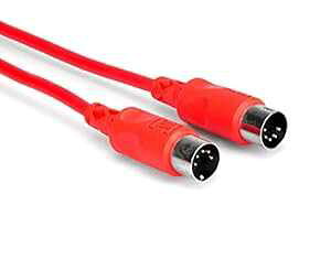 Hosa MID-315RD MIDI P[uA5 s DIN - A15 tB[g Hosa MID-315RD MIDI Cable, 5-pin DIN to Same, 15 ft