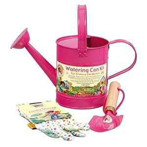 eBGK[f gpY LbY傤Lbg sN 7-LP902 Tierra Garden 7-LP902 Little Pals Kids Watering Can Kit, Pink