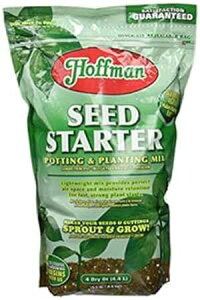 zt} 30101 V[hX^[^[\CA4NH[gAuE/A HOFFMAN INC A H Hoffman 30101 Seed Starter Soil, 4 Quarts,Brown/A