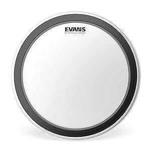 Evans UV Emad Bass Drumhead,16 inch, 16-Inch (B16EMADUV)