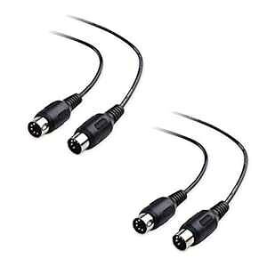 Cable Matters 2 �p�b�N 5 �s�� DIN MIDI �P�[�u���A5 �s�� MIDI �P�[�u�� - 6 �t�B�[�g Cable Matters 2-Pack 5 Pin DIN MIDI Cable, 5 Pin MIDI Cable - 6 Feet