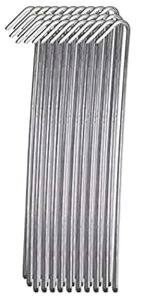 Pinnacle Merc egXe[NX 30 pbN ^K[fGbWOtFXtbNyO NX}XfR[VXe[N č  9 C` Pinnacle Mercantile Pinnacle Merc 30 Pack Tent Stakes Metal Ga