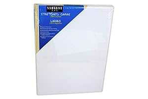 Sargent Art 90-2018 9x12-Inch Stretched Canvas, 100% Cotton Double Primed