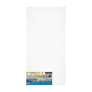 Ampersand Art Supply Ampersand Gessobord for Acrylic, Oil and Mixed Media, 3/4 Inch Depth Cradle, 18X36 Inch (GBSC18L)