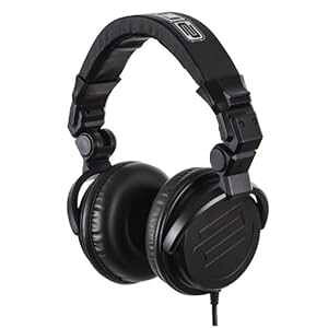 Reloop RH-2500 vtFbVi DJ wbhtHA܂肽݁A^AubN Reloop RH-2500 Professional DJ Headphones, Folding, Closed, Black