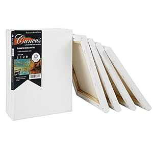 CONDA and Kiddy Color 8×10C` Xgb`LoX 8C` x 10C` 10pbN 1C` vĩt[LoX CONDA and Kiddy Color 8 10inch Stretched Canvas 8" x 10" 10 Pack 1 inch Professional Quality Fram