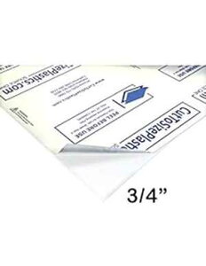 Source One LLC  3/4 C`̃AN vLVKX V[g ̃TCY (12 x 12ANA) SOURCEONE.ORG Source One LLC 3/4 th Inch Thick Acrylic Plexiglass Sheet Multiple Sizes (12 x 12, Clear)