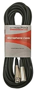 StagePro 20 tB[g }CN P[u - XLR M ` XLR F StagePro 20' Microphone Cable - XLR M to XLR F