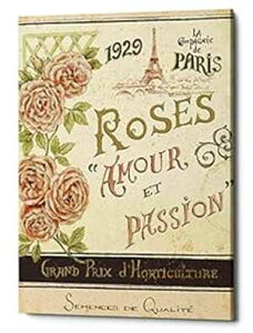 GsbN OtBeB t` V[h pPbg I LoX EH[ A[gACG[ Epic Graffiti French Seed Packet I Canvas Wall Art, Yellow