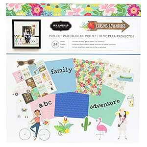 Pebbles Inc 734083 CA �v���W�F�N�g �p�b�h 12x12 Pebbles Inc 734083 CA Project Pad 12x12