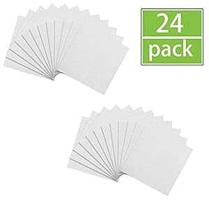 Dele 24 Pack Mini Canvas Panels 4x4 inches,Artist Quality Acid Free Small Canvas Boards,Value Pack for Oil & Acrylic ting.