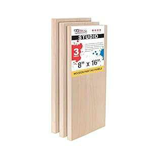 US Art Supply 8C` x 16C` o[`EbhyCg pl{[h X^WI [3/4C` N[h (3pbN) - A[eBXgؐǃLoX - ~NXgfBANtgAAN