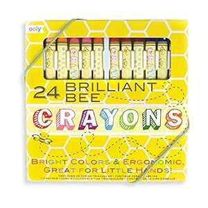 OOLYAVRXNA24 Zbg (133-50) OOLY, Natural Beeswax Crayons, Set of 24 (133-50)
