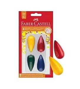 t@[o[JXe N m^ Ώ۔N 3Έȏ 120405 Faber-Castell 120405 Crayons Pear-Shaped for Ages 3 and Above