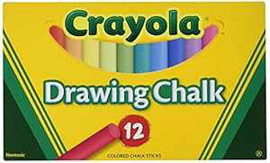 Crayola Non-Toxic Chalkboard Chalk (510403)
