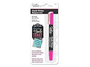 `[N C^[AɂA܂܂ȕ\ʂɎgEFbg\ȃ}[J[ - f炵N₩ȐFAlI sN Craft Decor Chalk Writer, Mess Free, Wet-erasable marker for many surfaces - Amazi