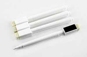 ŔAKXAp̔t̃`[N}[J[4{pbNA㕔ɏSƃ}OlbgtBō̃`[N}[J[I 4-Pack White Liquid Chalk Markers for Blackboards Chalkboard Signs, Glass, Wi